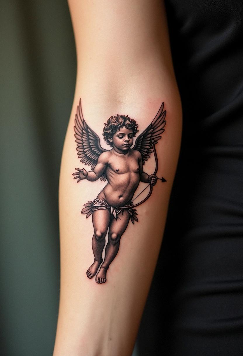 cupid tattoo