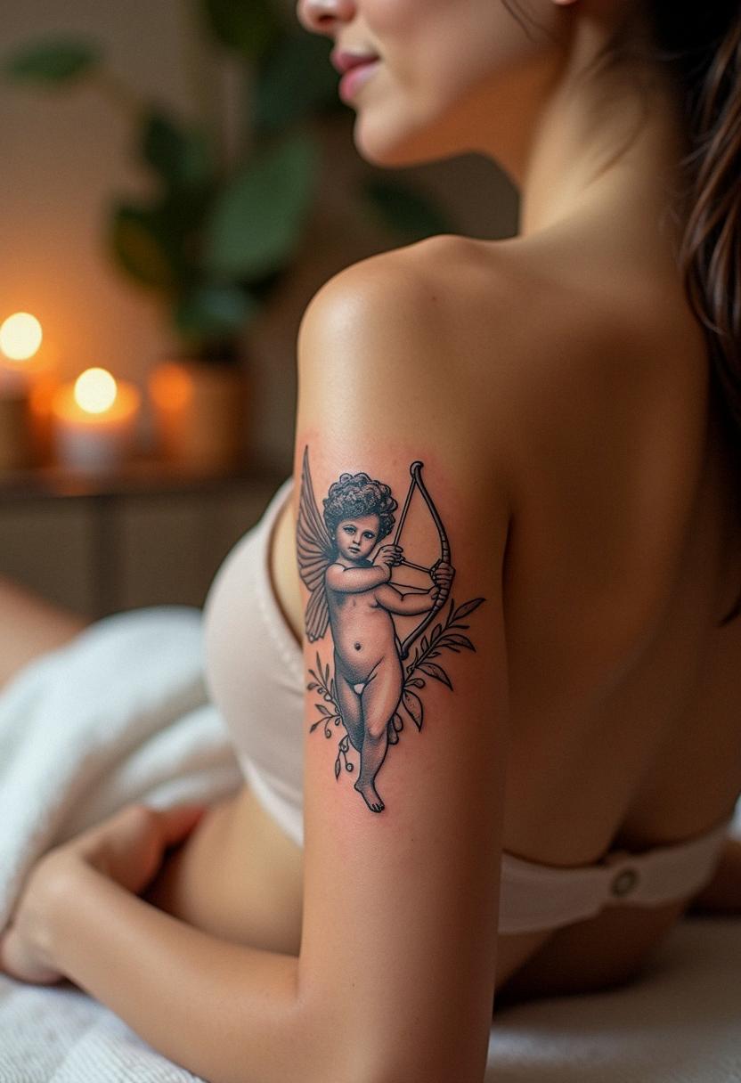 cupid tattoo