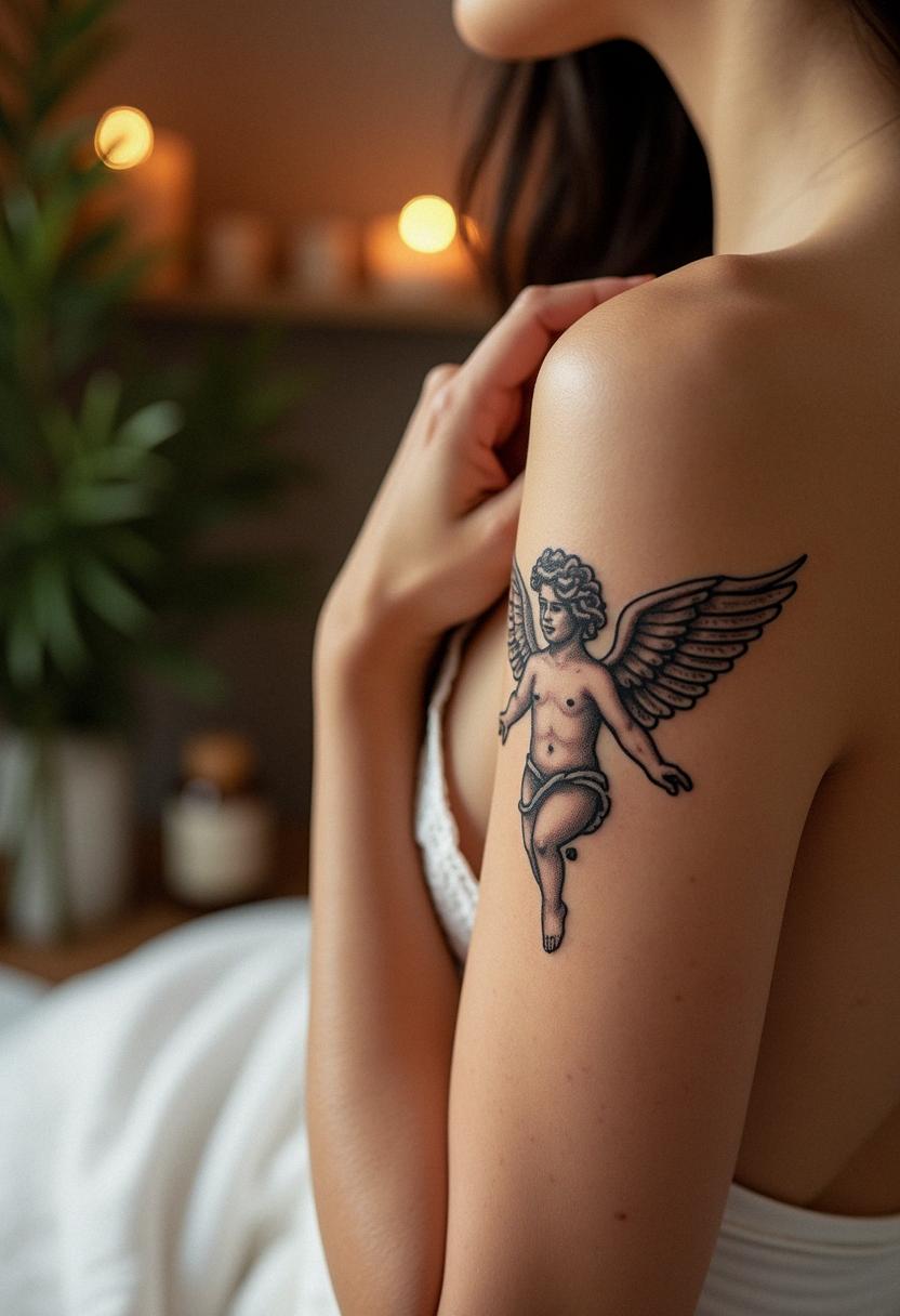 cupid tattoo