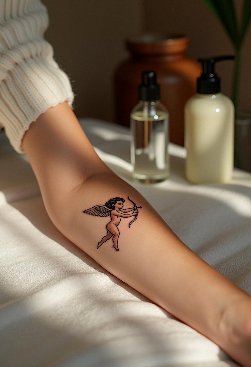 cupid tattoo