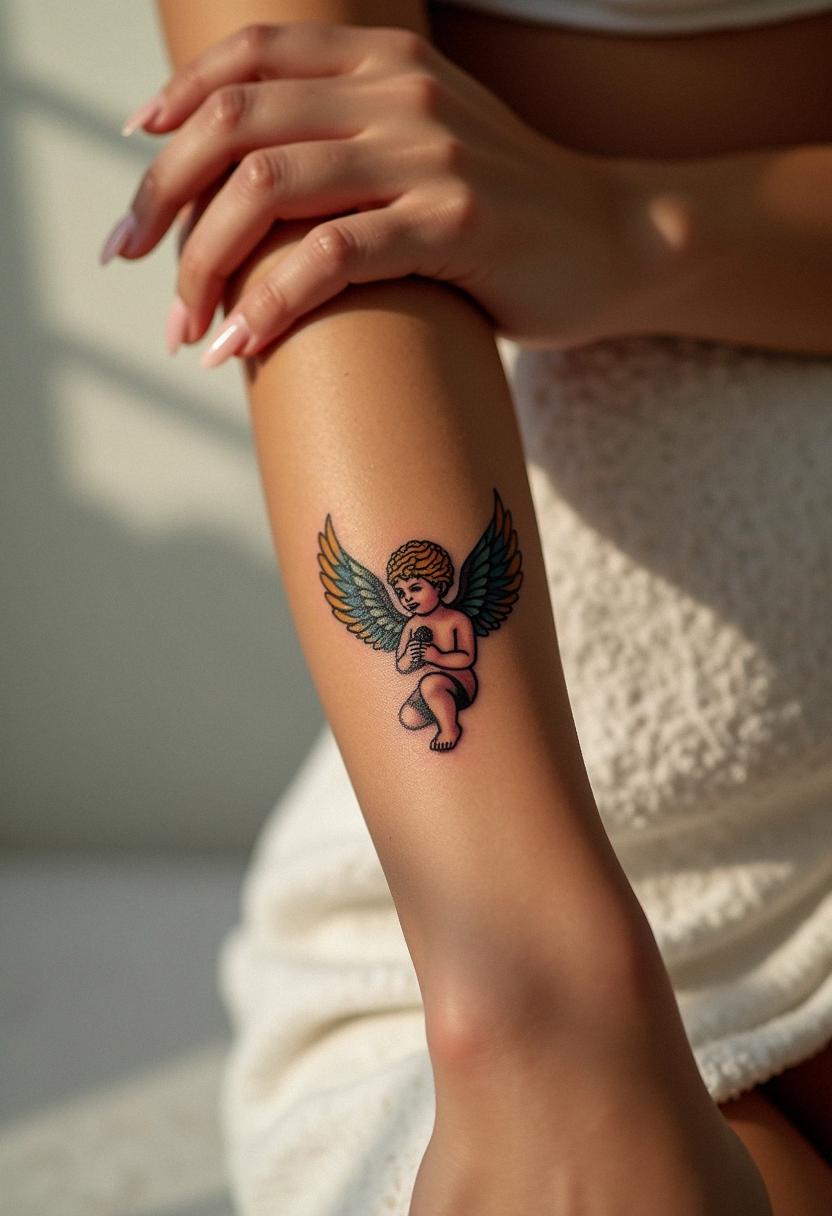 cupid tattoo