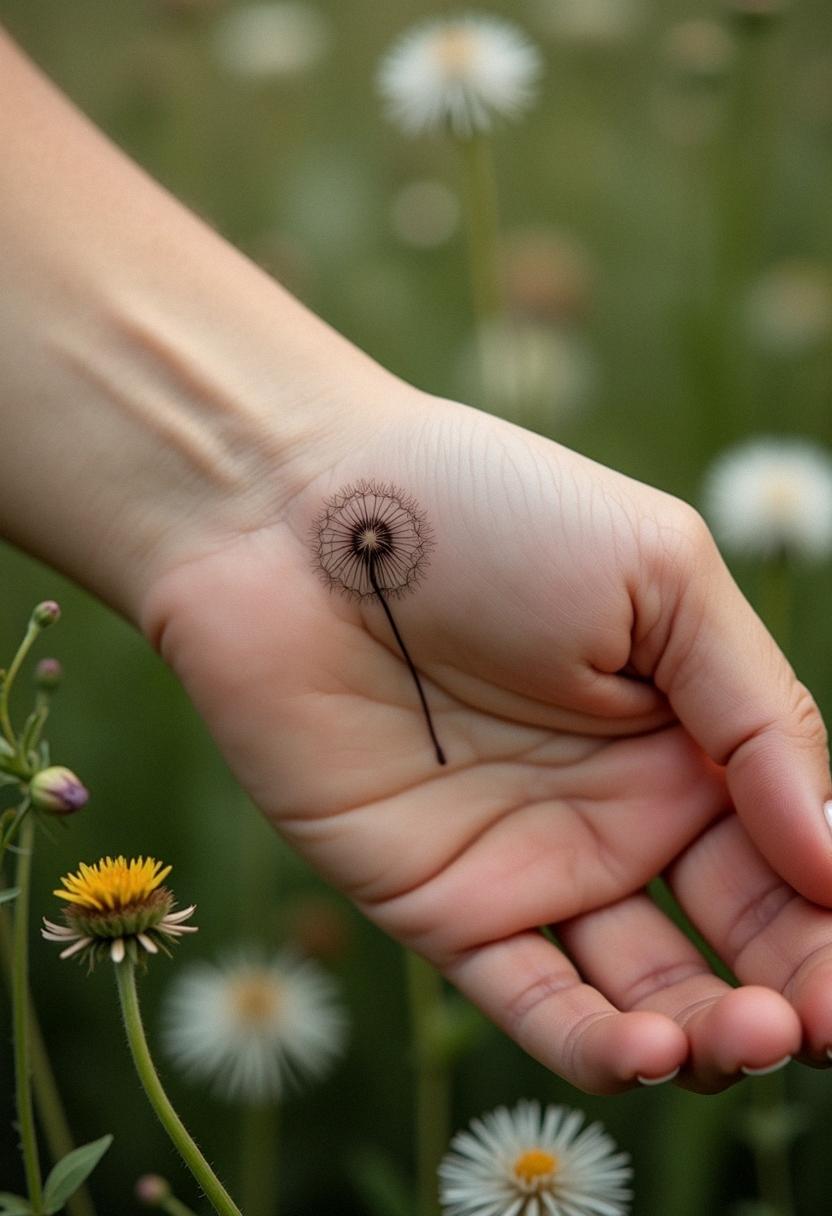 dandelion tattoo meaning