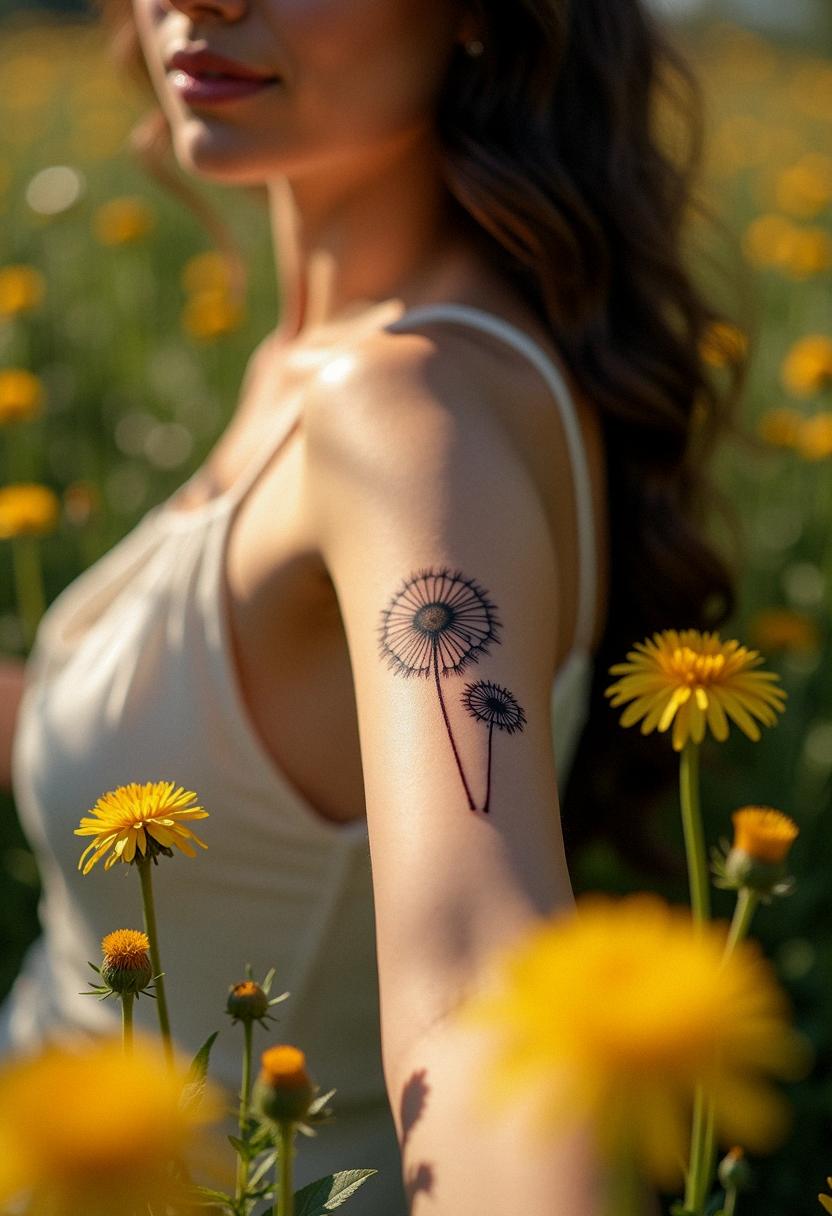 dandelion tattoo meaning