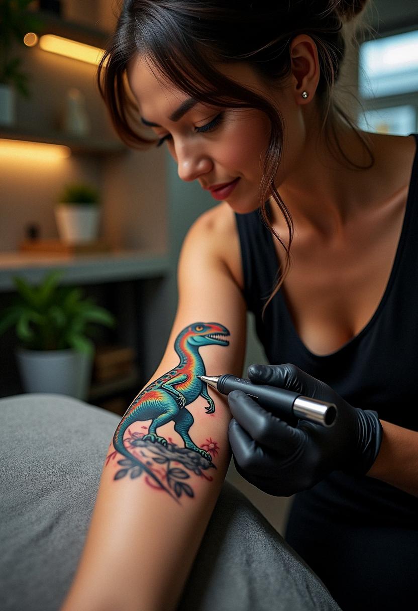 dino tattoo