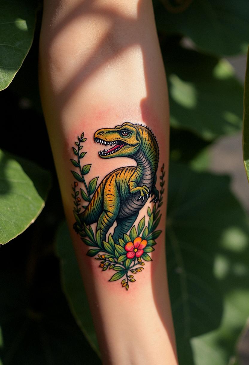 dino tattoo