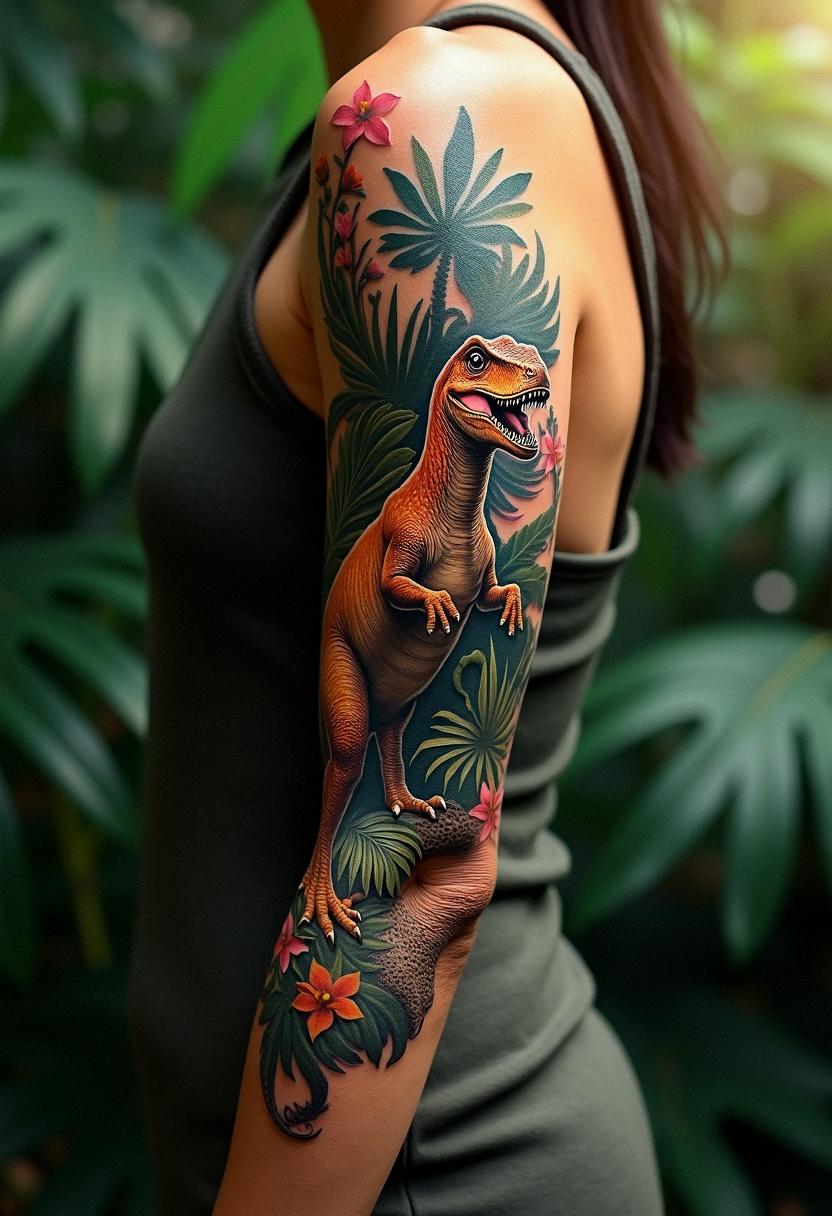 dino tattoo