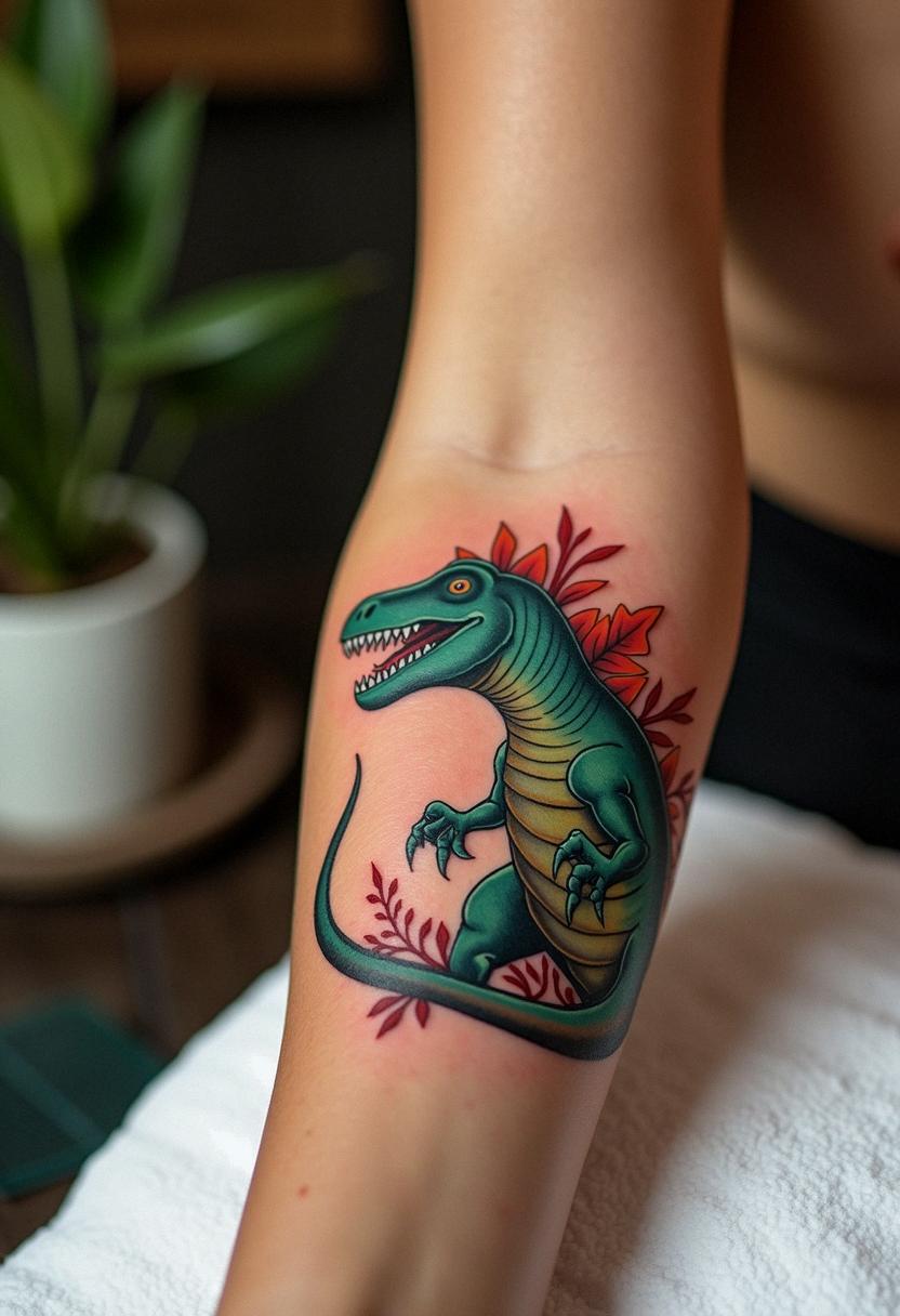 dino tattoo