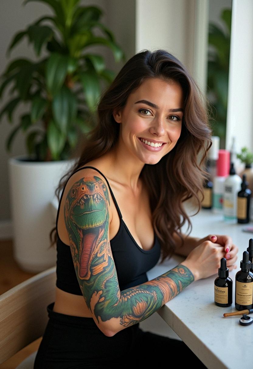 dino tattoo