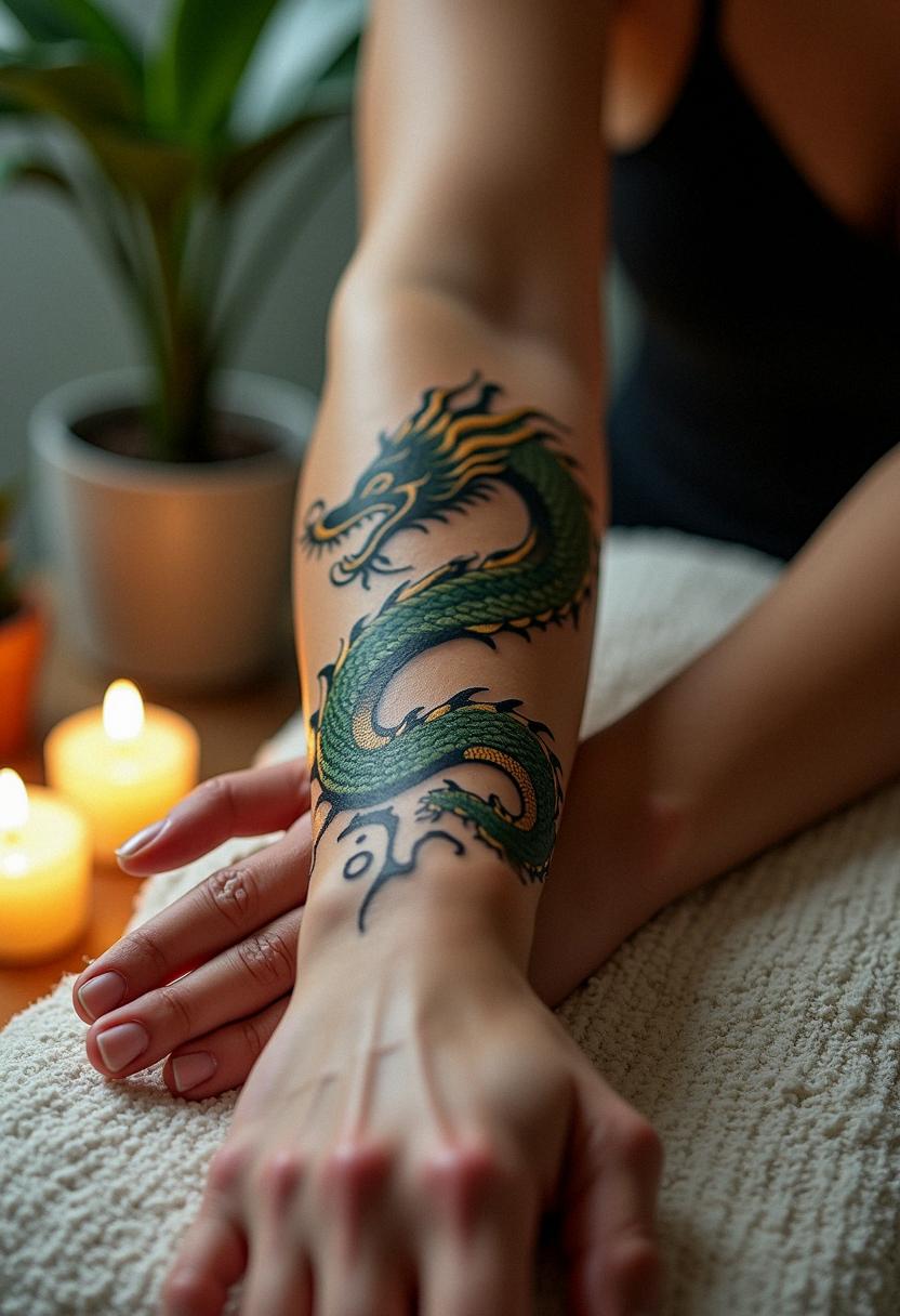 dragon tattoo