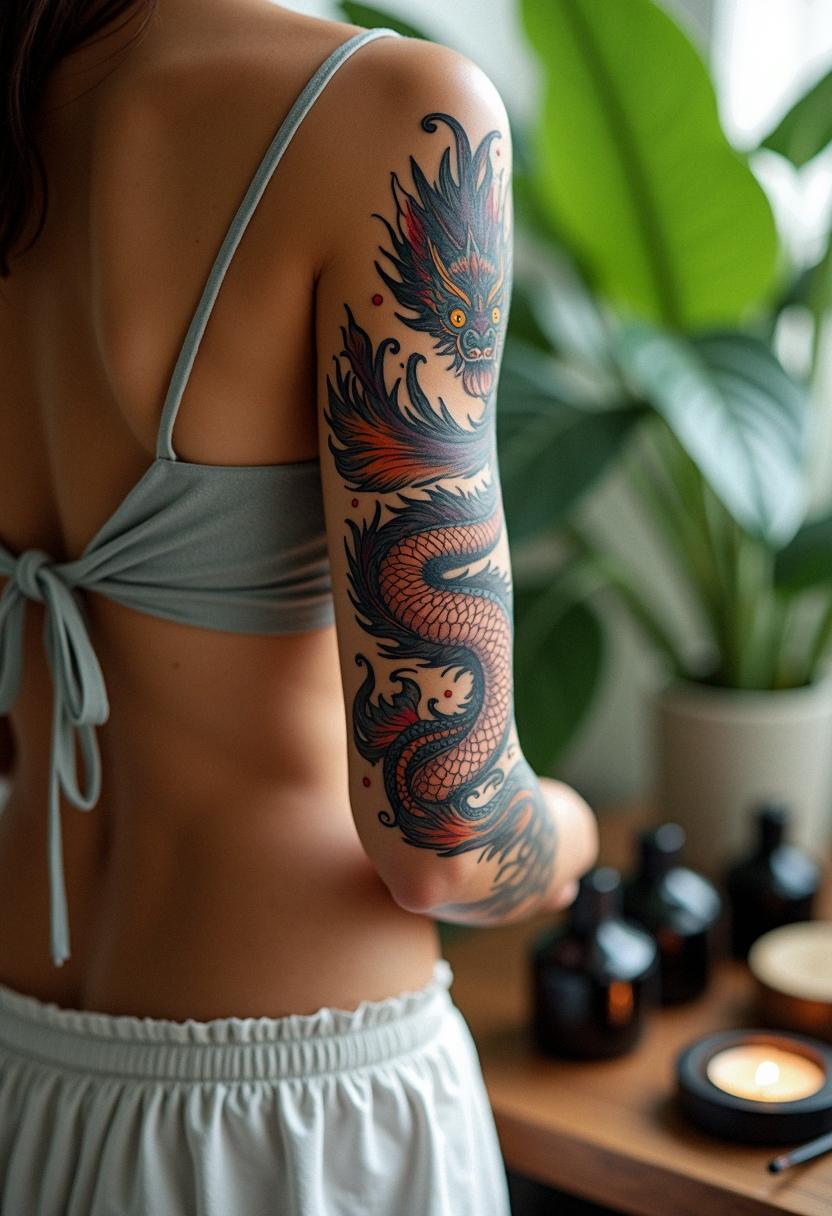 dragon tattoo