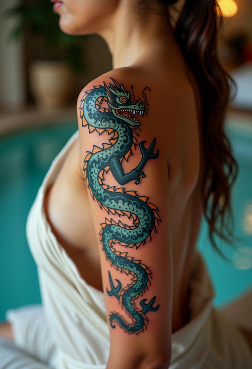dragon tattoo