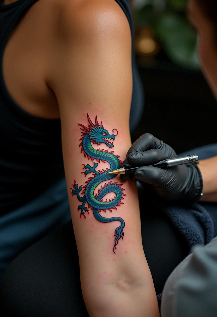 dragon tattoo