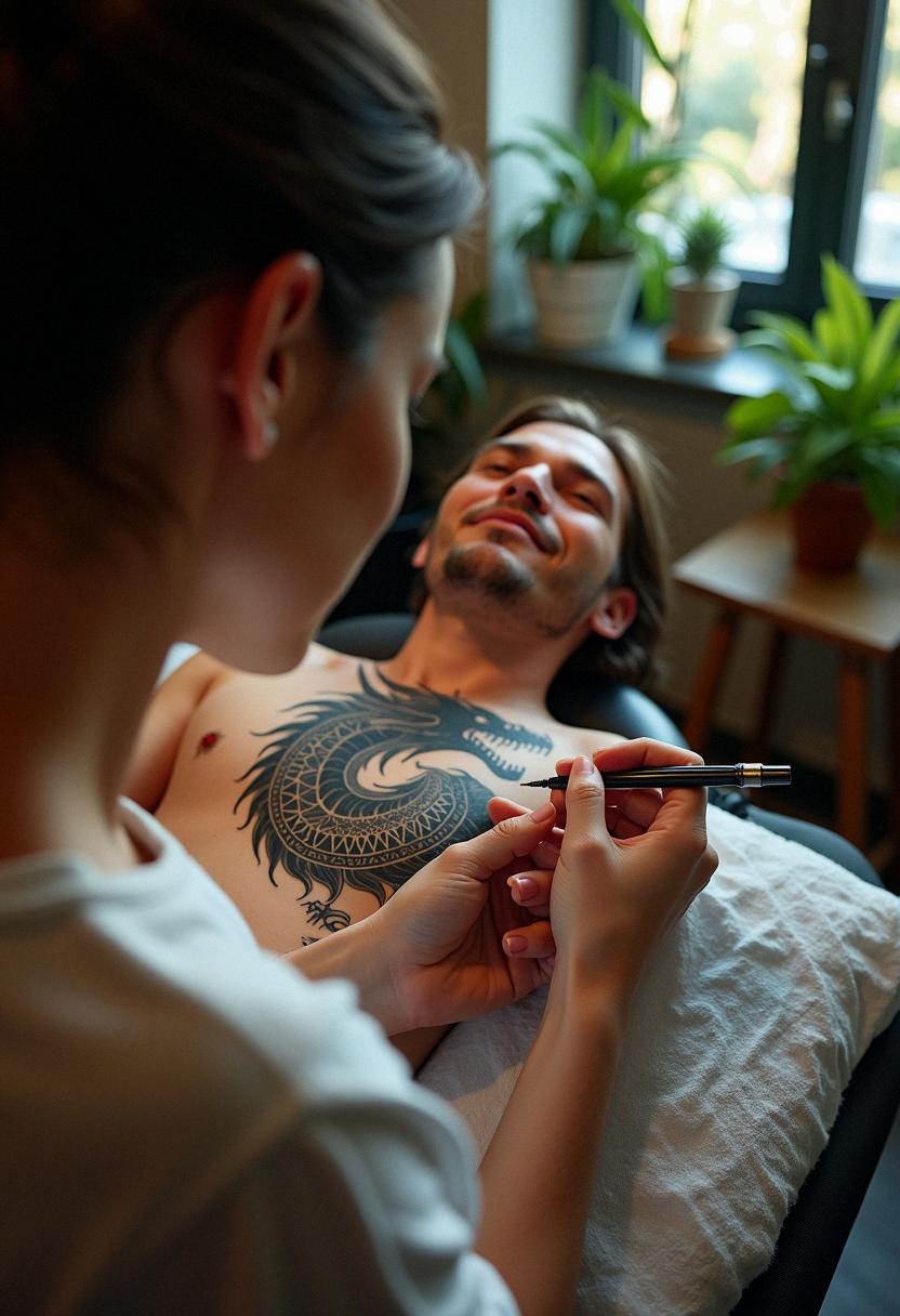 dragon tattoo