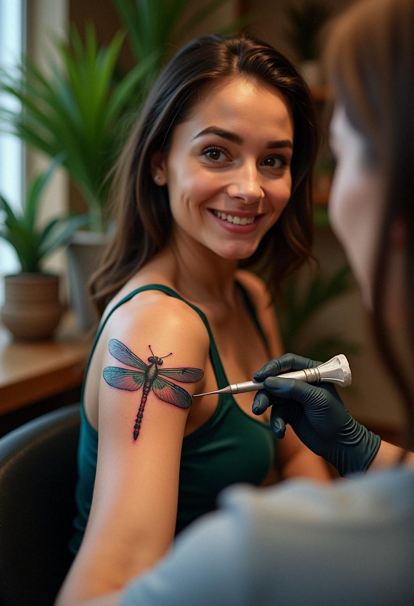 dragonfly tattoos