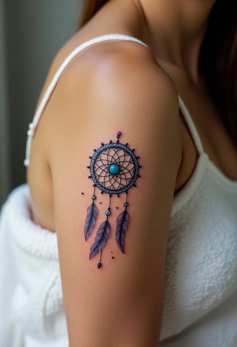 dream catcher tattoo