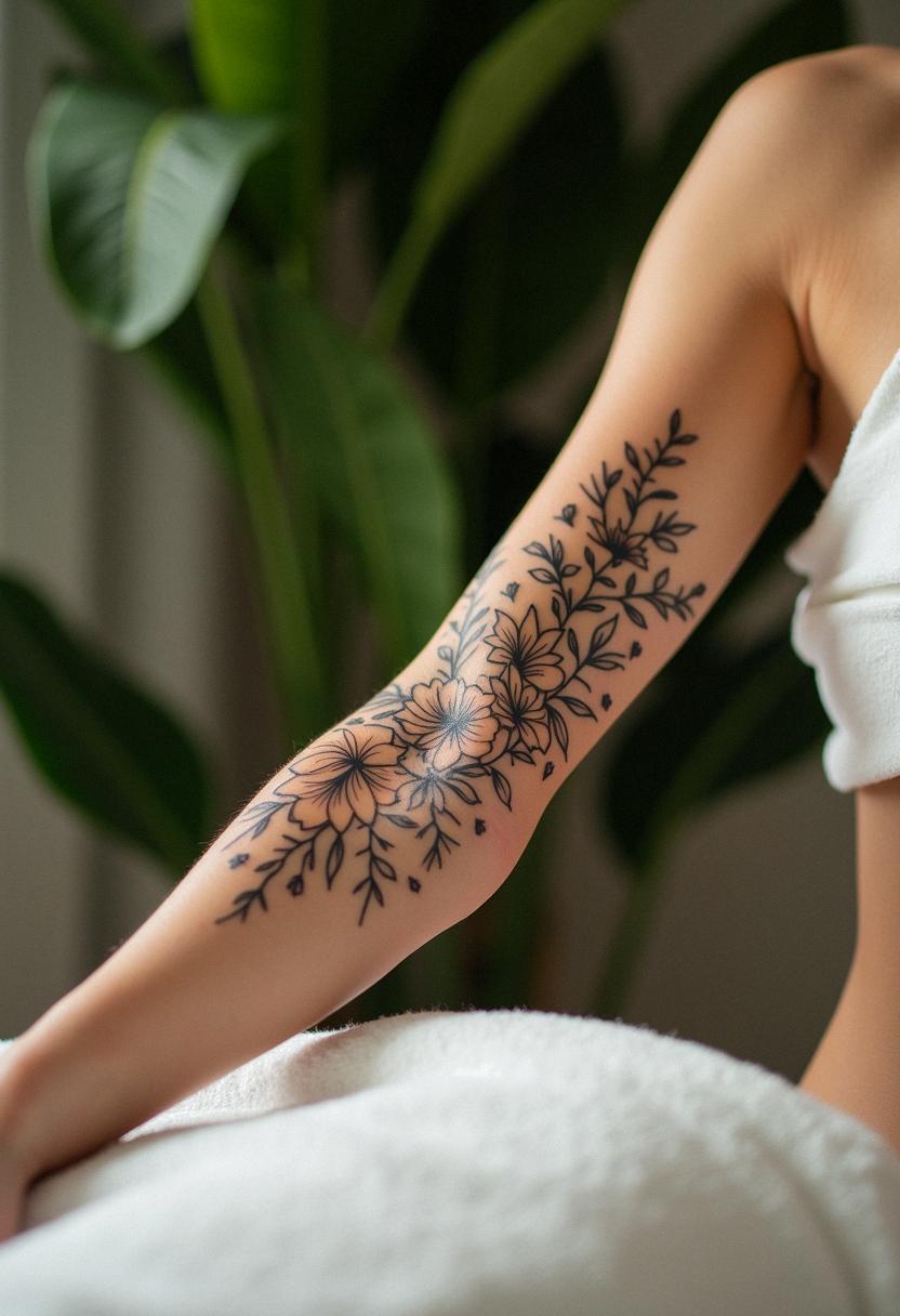 elbow tattoo