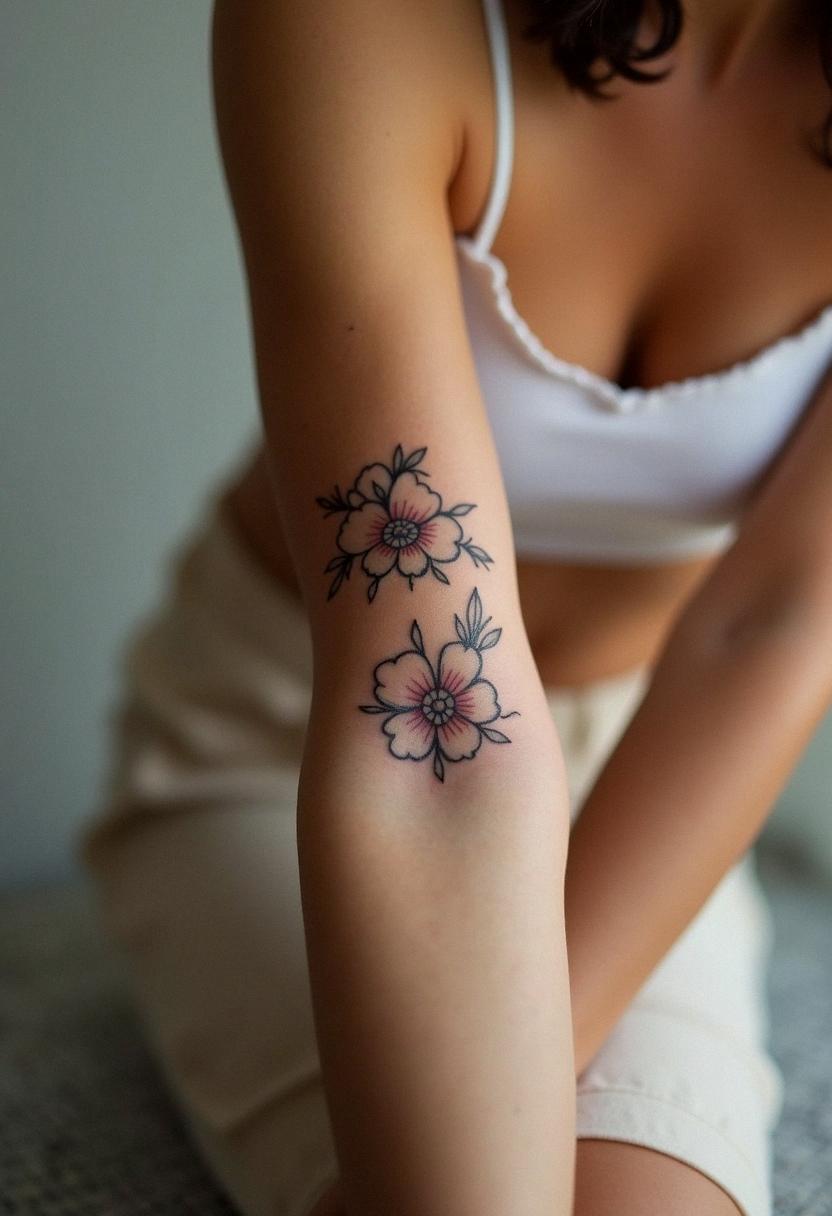 elbow tattoo