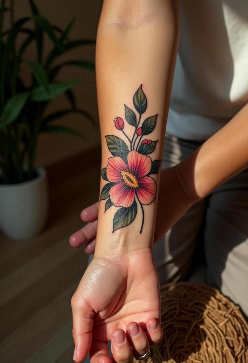 elbow tattoo