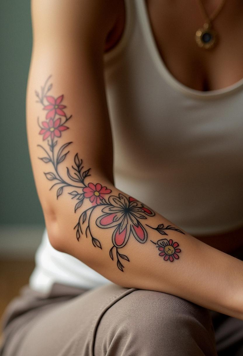 elbow tattoo