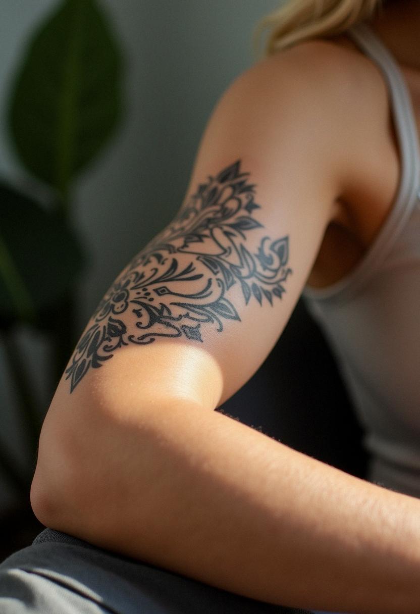 elbow tattoos