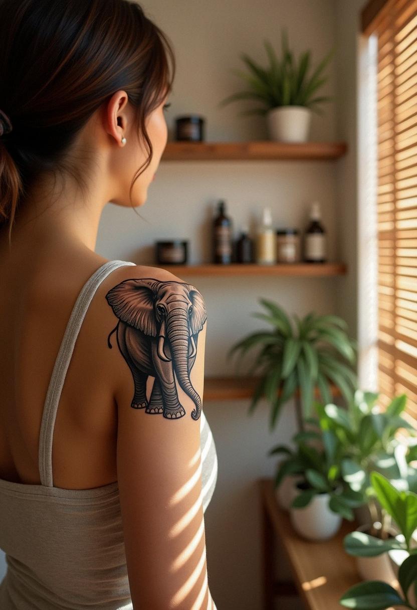 elephant tattoos