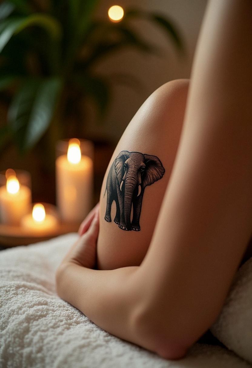 elephant tattoos