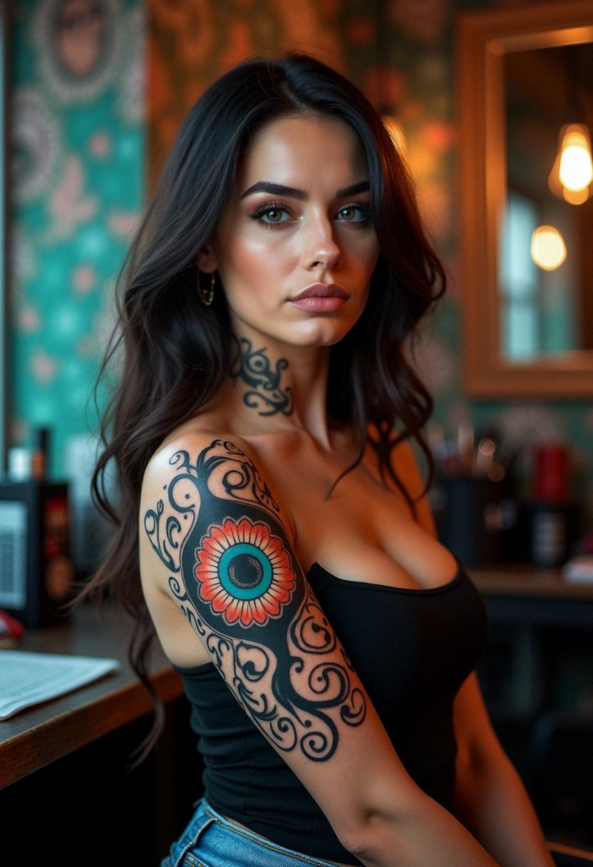 evil eyeball tattoo