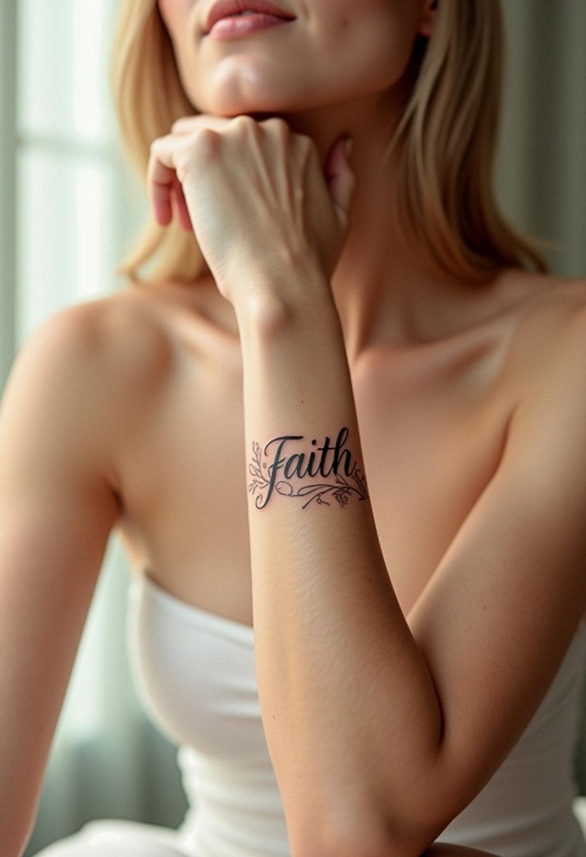 faith tattoo