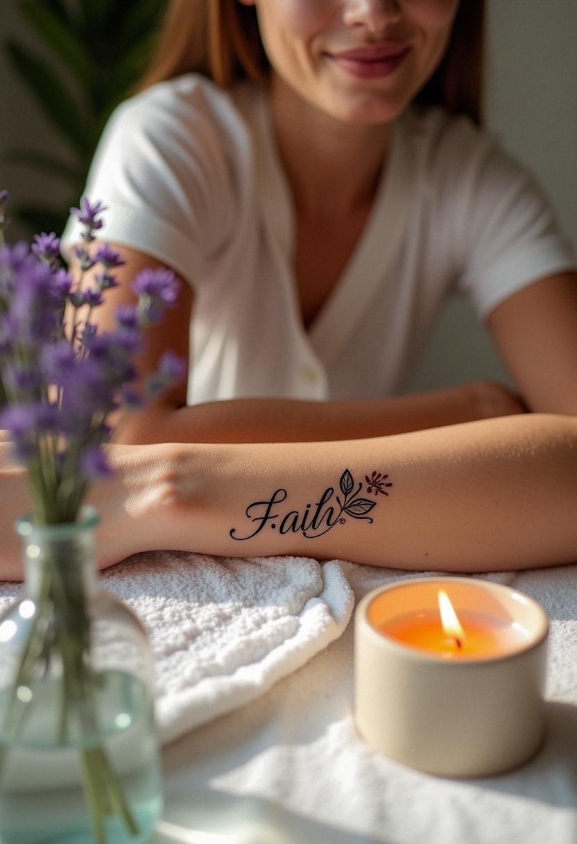 faith tattoo