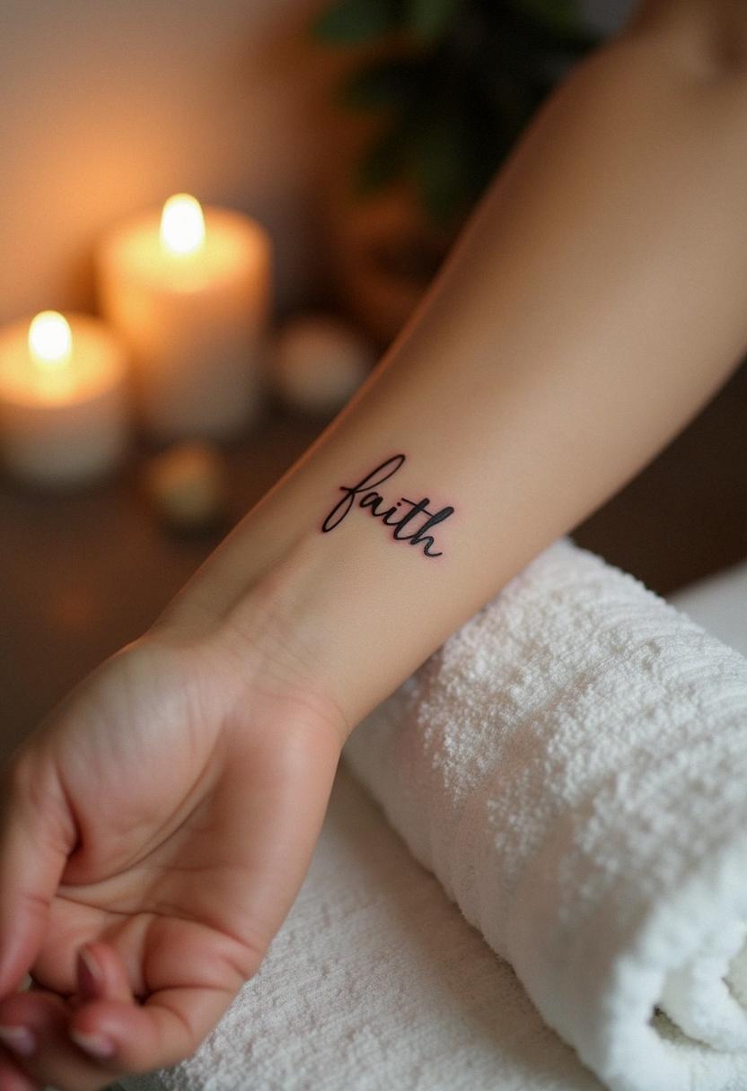 faith tattoo