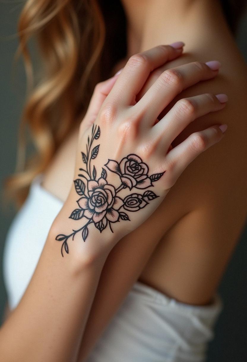 fake skin tattoo