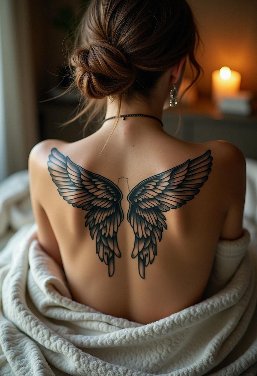fallen angel tattoo