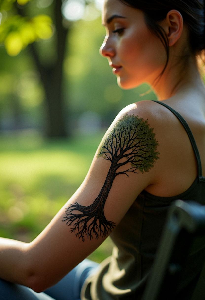 family tree tattoo