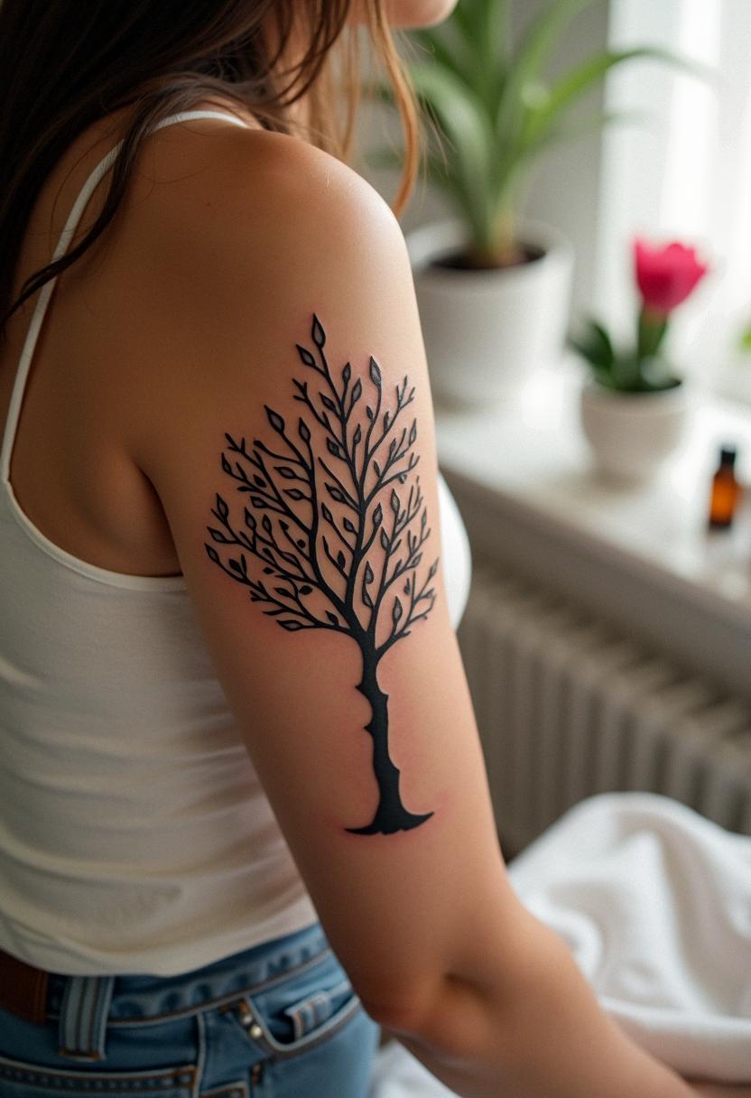 family tree tattoo