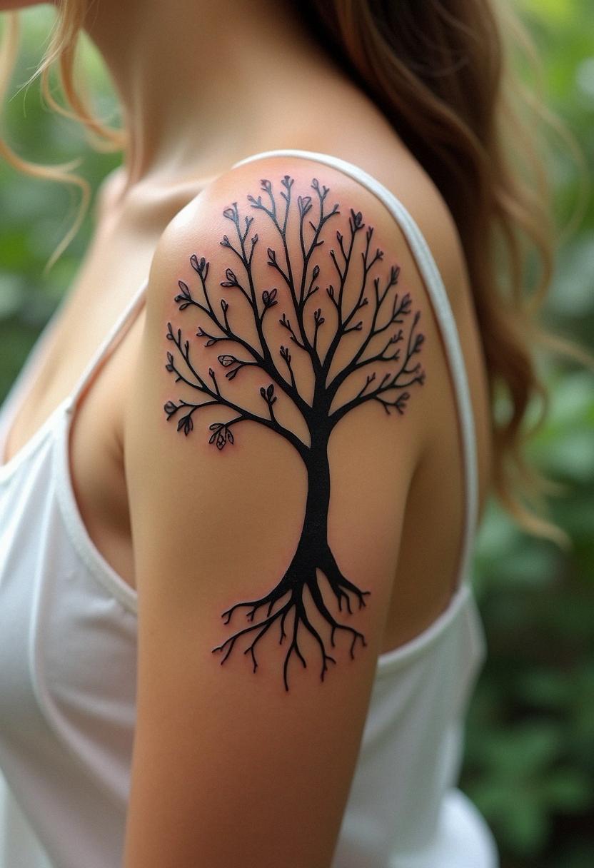 family tree tattoo