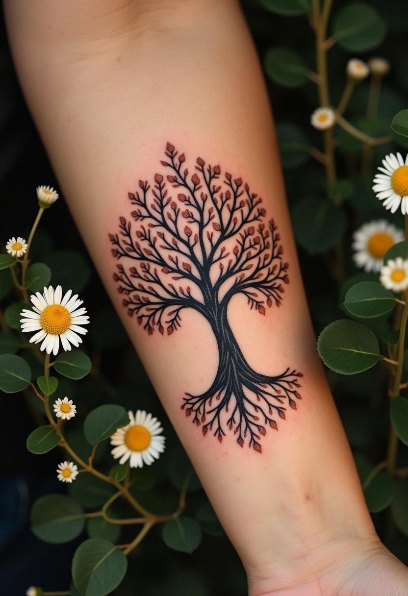family tree tattoo
