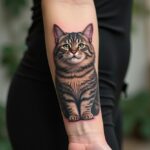 Fat Cat Tattoo 00002
