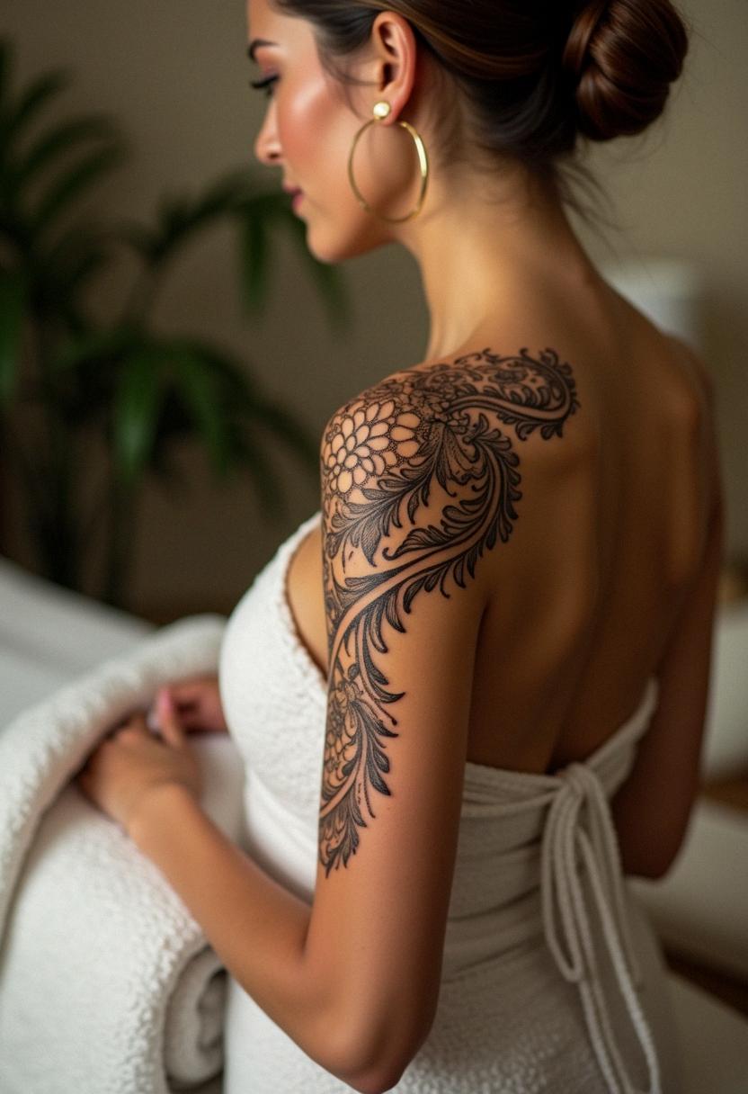 filigree tattoo