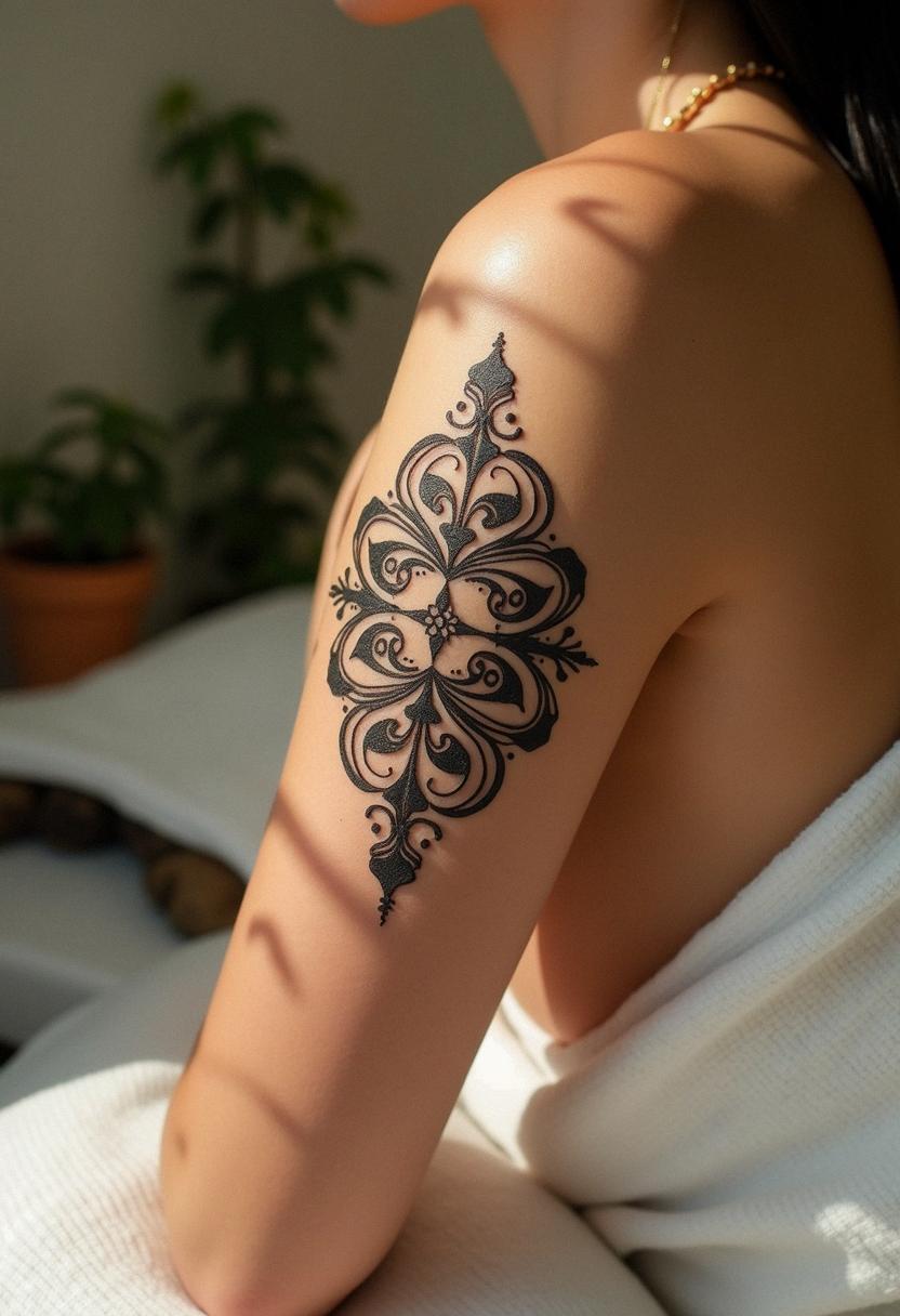 filigree tattoo