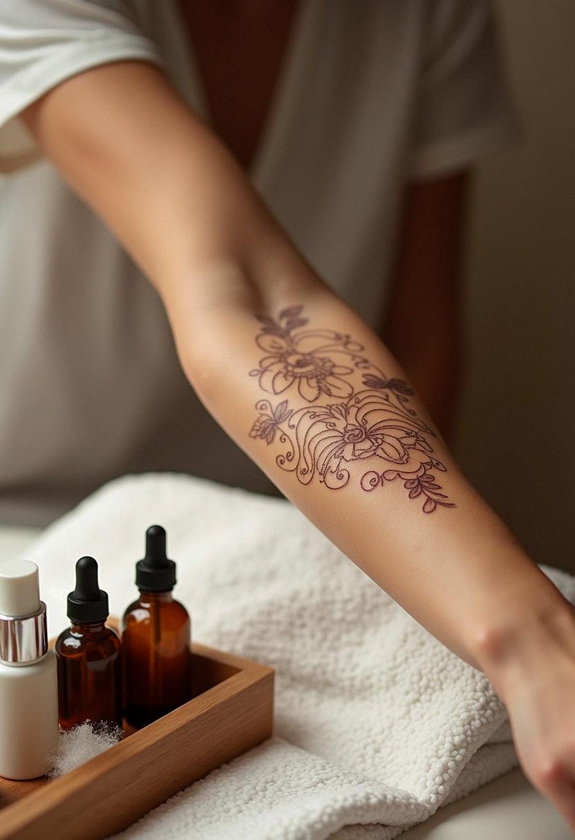 filigree tattoo