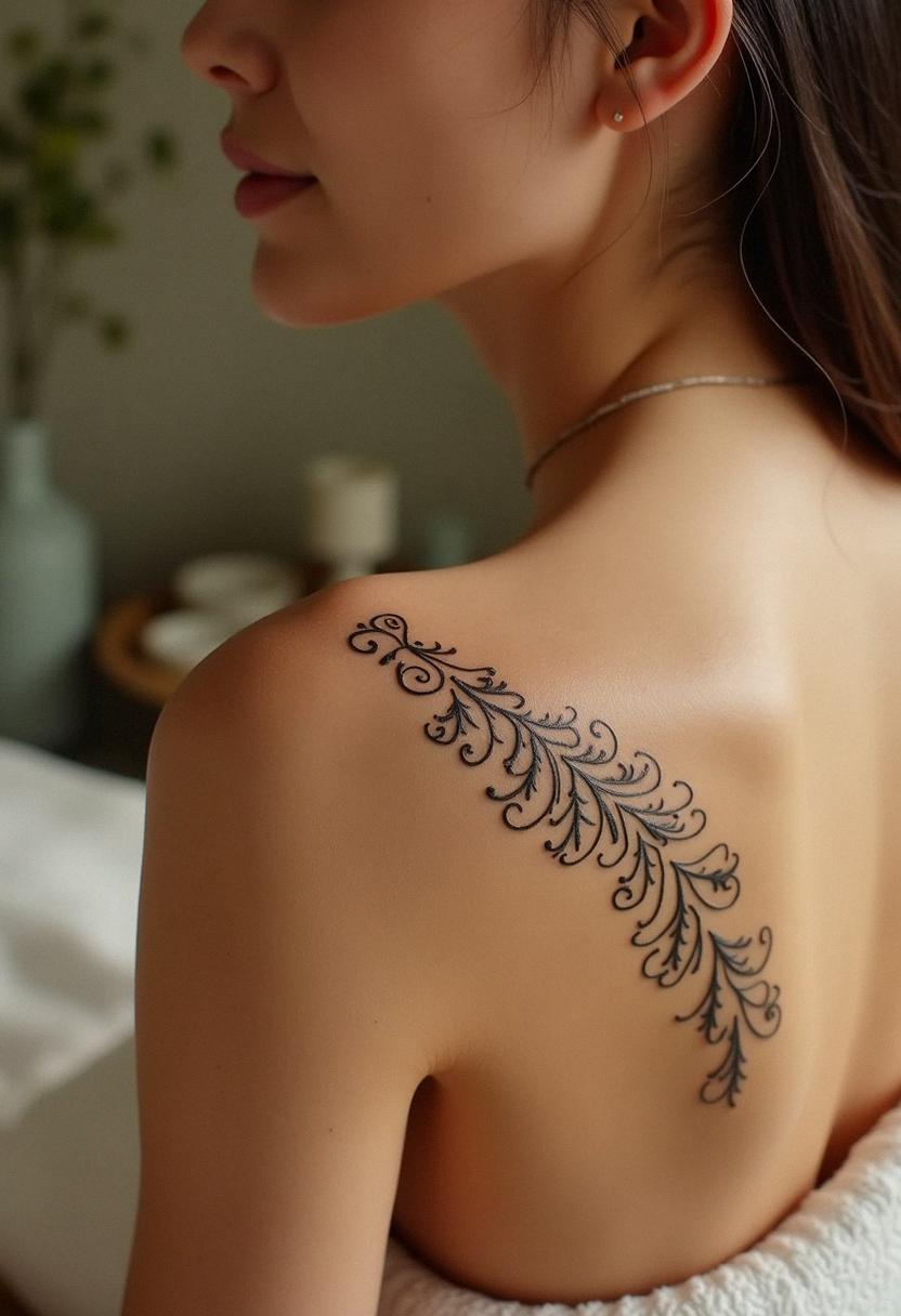 filigree tattoo