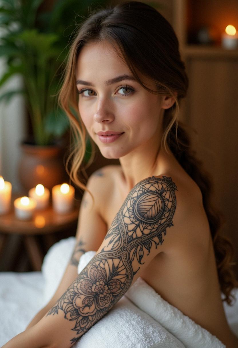 filigree tattoo