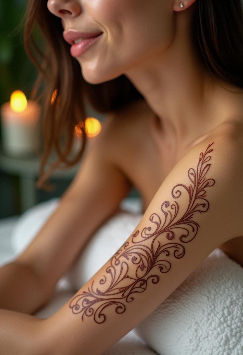 filigree tattoo