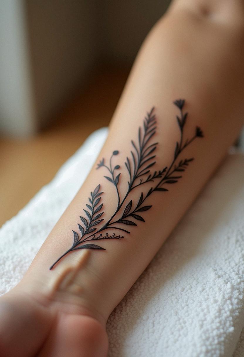 fine line tattoos