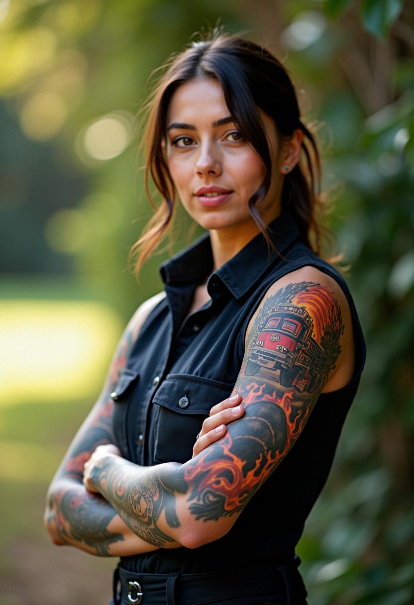 firefighter tattoos