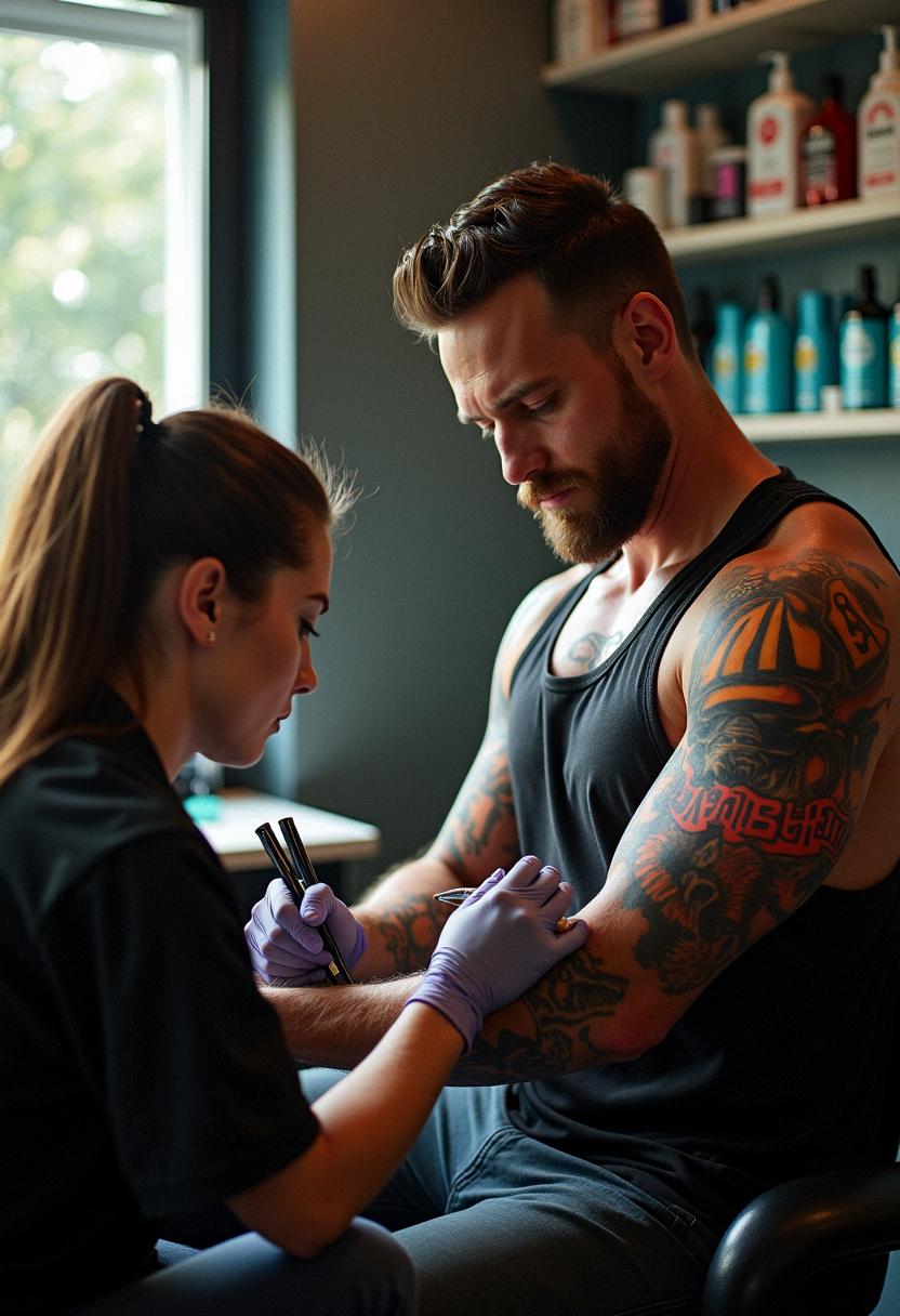 firefighter tattoos