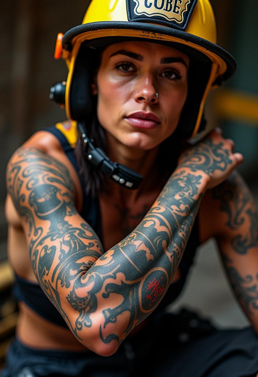 firefighter tattoos