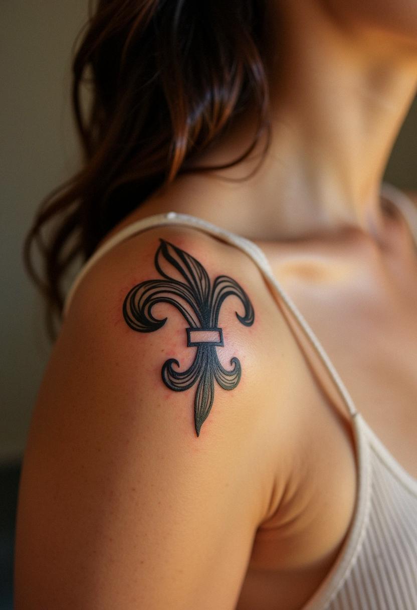 fleur de lis tattoo fleur de lis tattoo