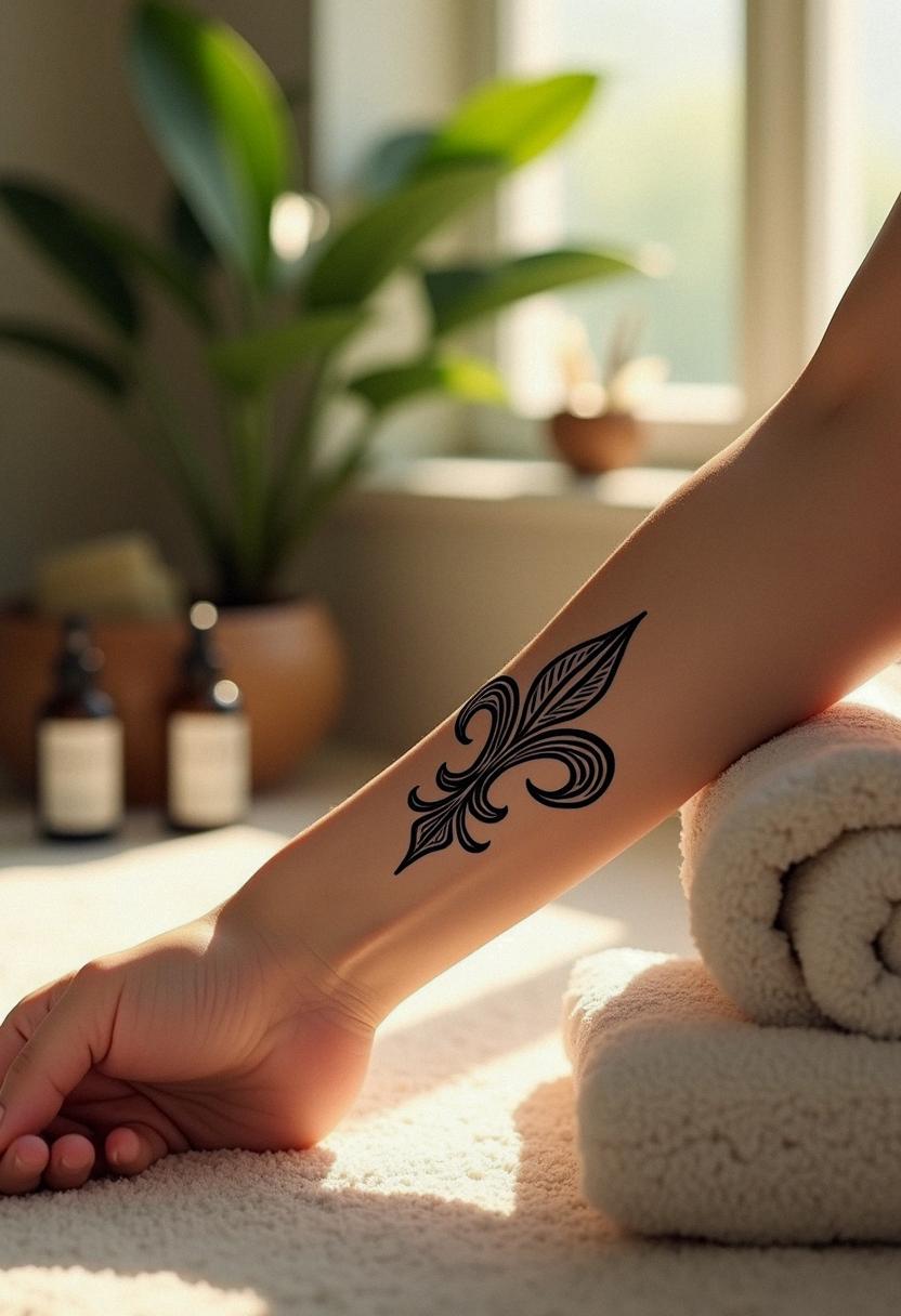 fleur de lis tattoo fleur de lis tattoo