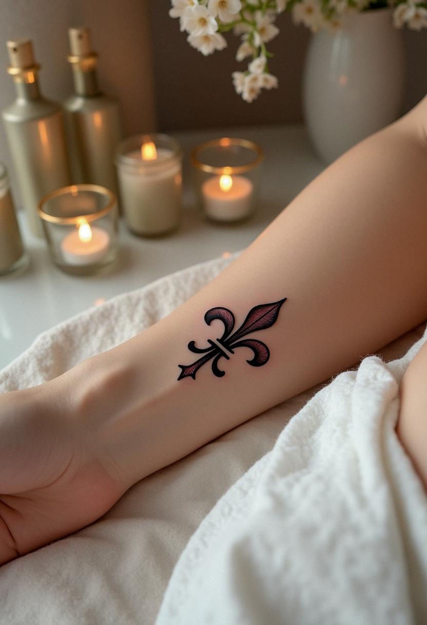 fleur de lis tattoo fleur de lis tattoo